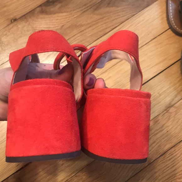 🍸Host Pick🥂J. Crew Red Sandals - Picture 12 of 13